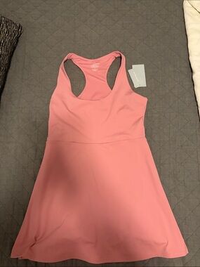 ANTONIO MELANI Pink Racerback Mini Athletic Dress